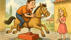 Barzelletta: Totti sale su un cavallo…