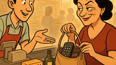 Barzelletta: In cassa spunta un telecomando