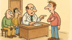 Barzelletta: Tre matti e l’esame di uscita