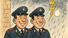 Barzelletta: Perché i carabinieri sorridono quando lampeggia?