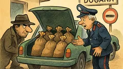 Barzelletta: Un uomo sospetto alla frontiera