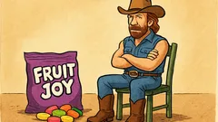 Barzelletta: Chuck Norris assaggia le Fruit Joy