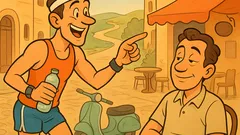 Barzelletta: Vuoi fare la maratona con me?