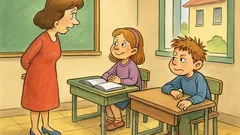 Barzelletta: La maestra chiede in classe