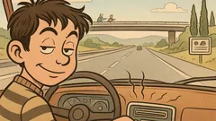 Barzelletta: Pierino in autostrada contromano