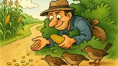 Barzelletta: Un vagabondo affamato ruba pannocchie