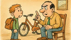 Barzelletta: Un bambino chiede una bicicletta