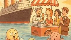 Barzelletta: Che gelati servivano sul Titanic?