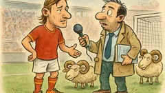 Barzelletta: Un giornalista ferma Totti dopo la partita