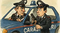 Barzelletta: Due carabinieri in auto...