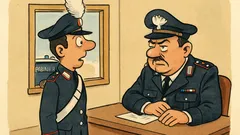 Barzelletta: Carabiniere chiede il furgone della caserma…