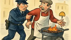 Barzelletta: Arrestato il caldarrostaio, merce che scotta