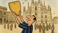 Barzelletta: In Piazza Duomo simulano lo scudetto