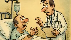 Barzelletta: Si sveglia in ospedale, e...