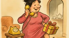 Barzelletta: Una signora tirchia telefona a un'amica