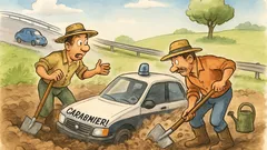 Barzelletta: Due contadini trovano i carabinieri