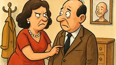 Barzelletta: Non trovo nemmeno un capello...