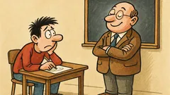 Barzelletta: «Anch’io ho gli esami, tranquillo?»