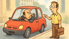 Barzelletta: Un tipo si perde in auto