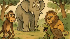 Barzelletta: gli animali sfidano la tartaruga