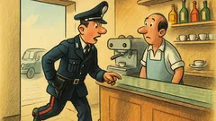 Barzelletta: Un carabiniere entra in un bar...