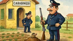Barzelletta: in caserma sparisce una talpa...
