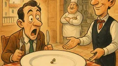 Barzelletta: Cibo terribile, porzioni troppo piccole