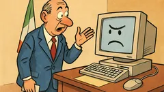 Barzelletta: Il computer dice: tastiera non collegata