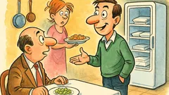 Barzelletta: Mia moglie cucina piatti che si sciolgono…