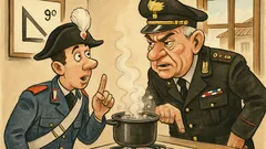 Barzelletta: Esame in caserma, acqua a 90°