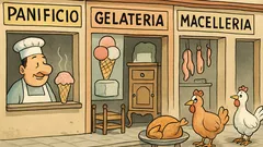 Barzelletta: al panificio “pane fresco caldo”…