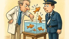 Barzelletta: Uno scienziato parla a un carabiniere