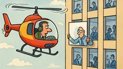 Barzelletta: Un elicottero nella nebbia di Seattle