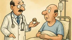 Barzelletta: Mi hanno tolto un calcolo dalla cistisferica