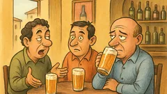Barzelletta: Tre amici si ritrovano al bar