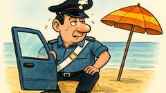 Barzelletta: Perché i carabinieri in spiaggia...