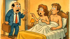 Barzelletta: un marito torna a casa...