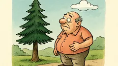 Barzelletta: Ho l’abete alto...