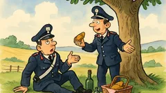 Barzelletta: Due carabinieri esplorano la campagna