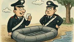 Barzelletta: Un carabiniere: «Ho comprato un gommone»