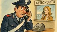 Barzelletta: Un carabiniere chiama informazioni in aeroporto