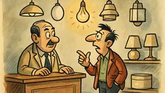 Barzelletta: Avete lampade a basso risparmio energetico?