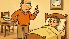 Barzelletta: Mio figlio rifiuta di mangiare...