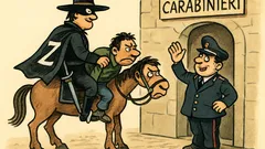 Barzelletta: Un uomo nero a cavallo...