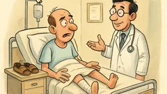 Barzelletta: Paziente, dottore... dove mi trovo?