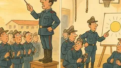 Barzelletta: Il Capitano al Tenente: domani c’è un’eclissi