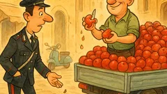 Barzelletta: Un carabiniere passeggia per la città