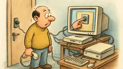 Barzelletta: collego il campanello al PC...