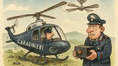 Barzelletta: Precipita un elicottero dei Carabinieri...