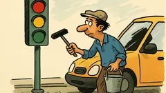 Barzelletta: Sapete di quanti colori è il semaforo?